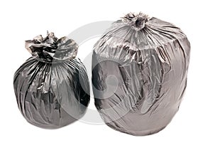 Two garbage bags