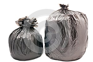 Two garbage bags