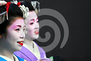 Two Geisha portrait