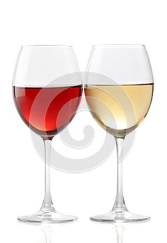 Two glasses of wine