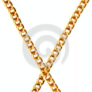 Two gold chain