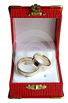 Two gold rings