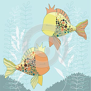 Two Goldfishes