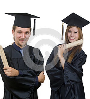 Two Graduate students