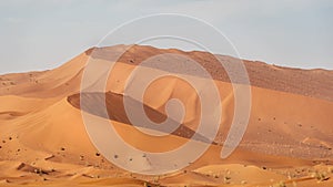 Two great sand dune in lut desert