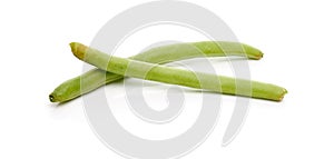 Green Bean Isolated on White Background