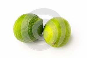 Two green limes