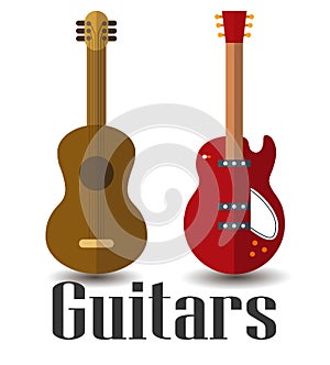 Two guitars