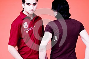 Two Guys-Dreamstime Shirts photo