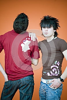 Two Guys, Dreamstime Shirts photo