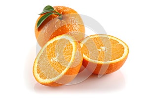 Two Half Orange and Orange