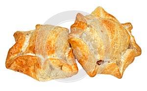 Two Handmade Pork Pies