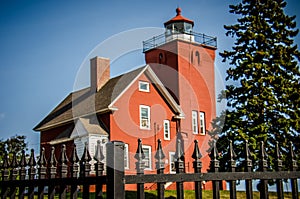 Two Harbors Lighthouse is Minnesotas oldest lighthouse