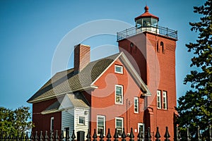 Two Harbors Lighthouse is Minnesotas oldest lighthouse