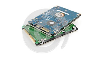 Two hard drives (HDD) for notebook