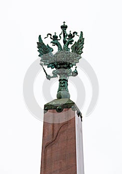 Two headed eagle. Russian empire coat of arms