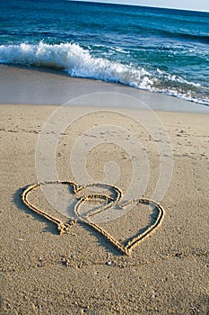 Dve srdce na pláž 