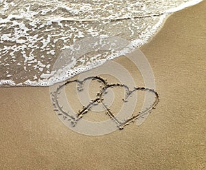 Two Hearts In The Sand