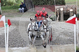 Two horses carriage