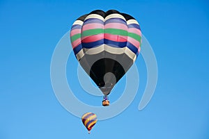 Two Hot Air Balloons