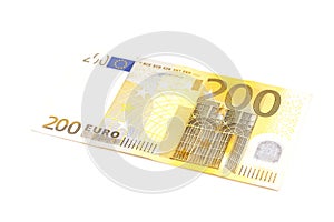 Two hundred euro banknote