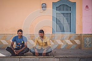 Two Indian men