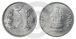 Two Indian Rupee