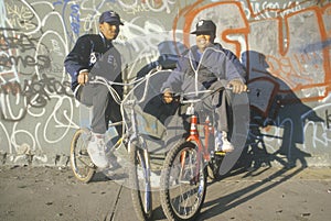 Two inner-city African-American teenagers