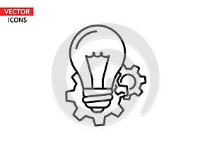 Two interlocking gears, representing mechanical or technical