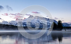 Two Jack Lake in Banff National Park