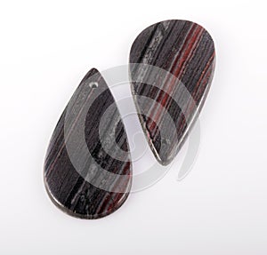 Two Jaspilite gemstone