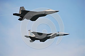 Two jetfighters