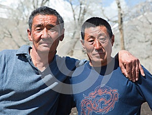 Two Kazakh men