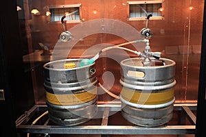 Two kegs