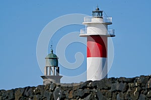 Two lighthouses