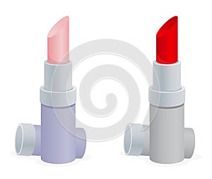 Two Lipstick containers