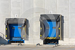 Two loading docks