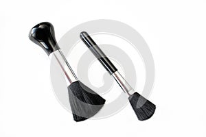 Two makeup brushes