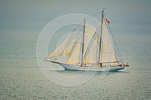 Two Masted Sailing Ship