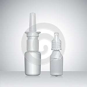 Two medical vials