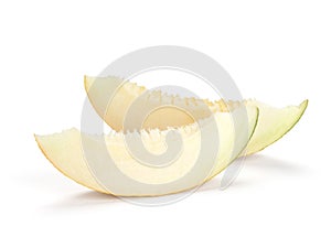 Two melon slices