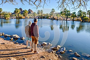 Two Men Fishing