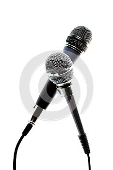 Two microphones