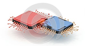 Colliding Microchips