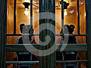 Microscope in the cabinet