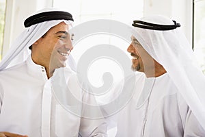 Two Middle Eastern men