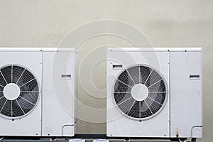 Two Mini-split air conditioner condensers