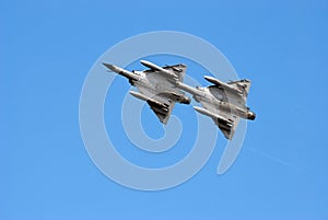 Two Mirage 2000 jets