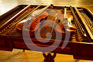 Two music string instrument