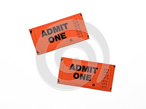 Two New Admit One Tickets